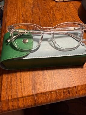 Reese-Clear Frame Women's Glasses